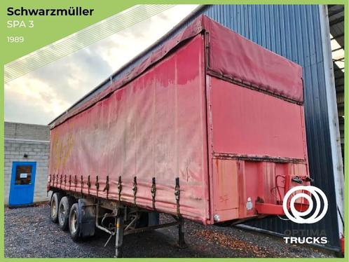 Schwarzmüller SPA 3 / EC / HUBDACH / TOIT LEVANT / HEFDAK /, Auto's, Vrachtwagens, Bedrijf, Te koop, Aanhangers en Opleggers, Overige brandstoffen