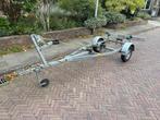 Boot trailer gegalvaniseerd aanhanger kar motorboot 4 M., Watersport en Boten, Ophalen