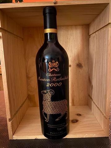 Mouton Rothschild 2000  disponible aux enchères