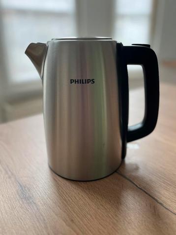 Bouilloire Philips Viva Collection, Electroménager, 1 à 2 litres, Enlèvement ou Envoi, Comme neuf, Inox