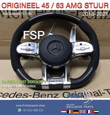 2021 AMG CARBON STUUR + AIRBAG A45 CLA45 C63 E63 GLC63 GLE63 beschikbaar voor biedingen