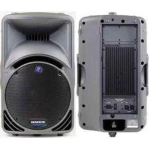 2 Mackie SRM 450 actieve luidsprekers, Audio, Tv en Foto, Luidsprekerboxen, Gebruikt, Front, Rear of Stereo speakers, 120 watt of meer
