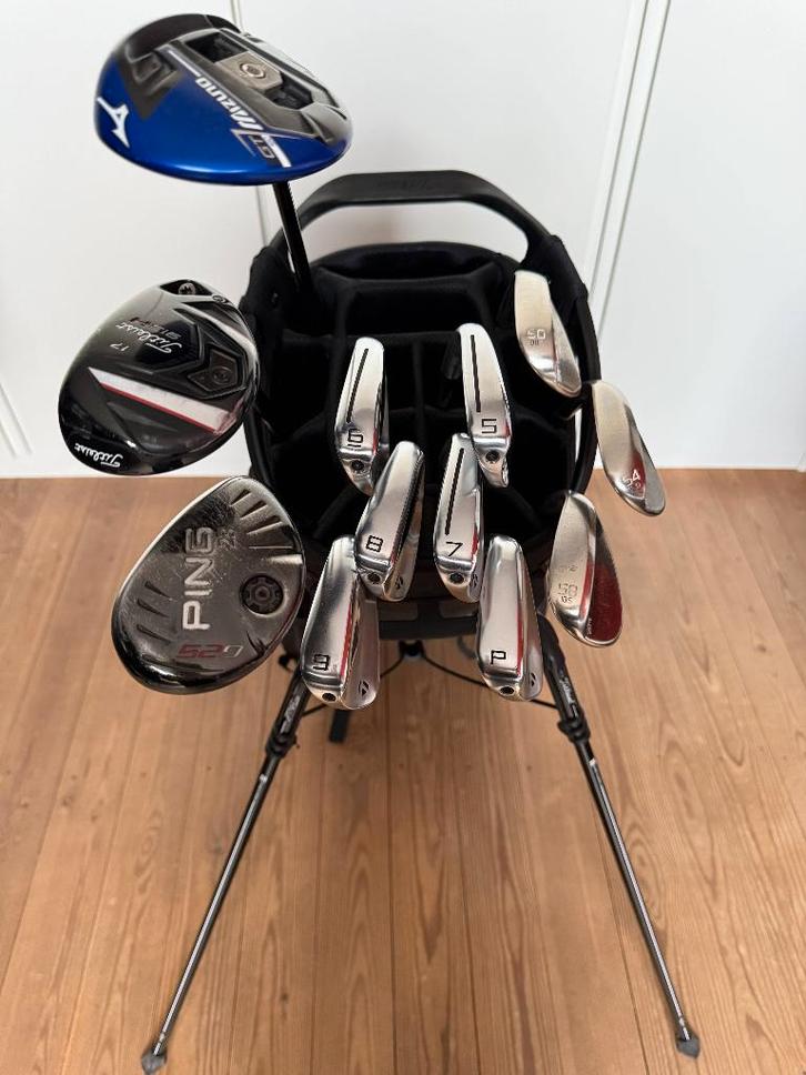 Golfset: Titleist, Taylormade, Mizuno, Ping, Sport en Fitness, Golf, Gebruikt, Mizuno, Ophalen