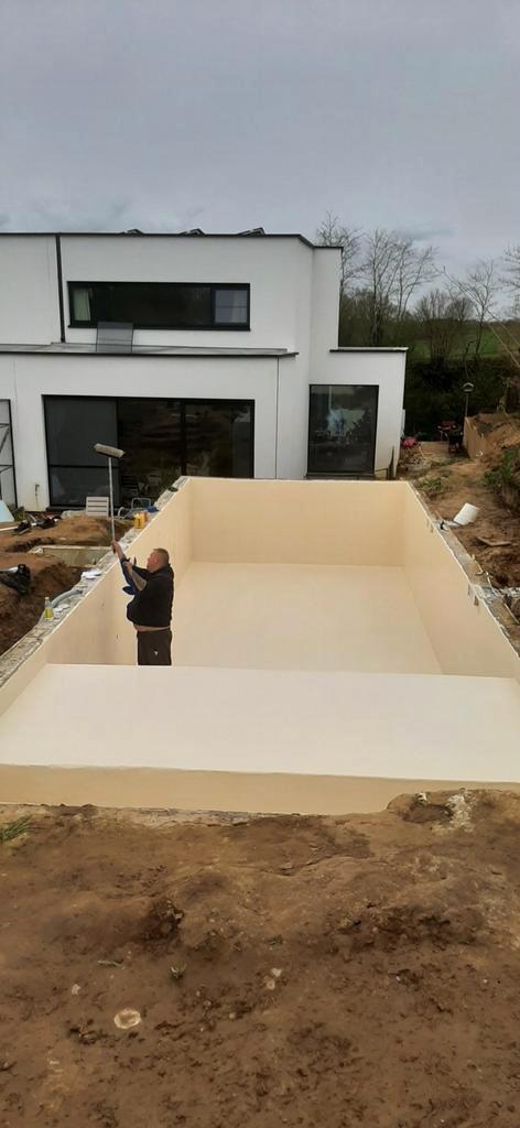 Polyester werken, aanleg, onderhoud en renovaties, dat kan!, Tuin en Terras, Zwembad-toebehoren, Zo goed als nieuw, Ophalen