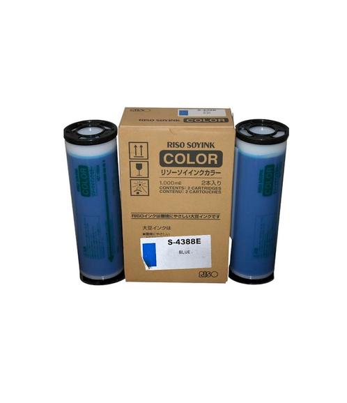 Riso Ink twinpack blauw (S4388E, S4388), Computers en Software, Printerbenodigdheden, Nieuw, Toner