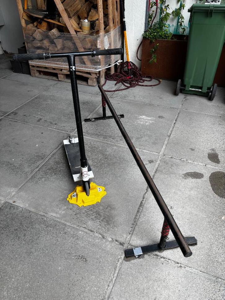 Step en grindbar, Sport en Fitness, Skateboarden, Gebruikt, Overige typen, Ophalen