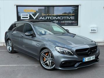 Mercedes C63 AMG LICHTE VRACHT - PANO - 360 Camera - KEYLESS beschikbaar voor biedingen