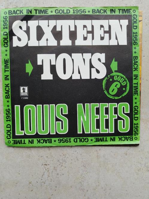†LOUIS NEEFS: "Sixteen tons" (in 't Engels!), Cd's en Dvd's, Vinyl Singles, Zo goed als nieuw, Single, Pop, 7 inch, Ophalen of Verzenden
