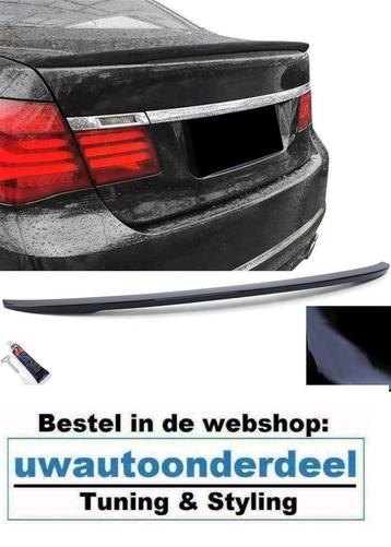 Kofferklep Spoiler Achterklep Glans Zwart Voor Bmw 7 Serie F beschikbaar voor biedingen