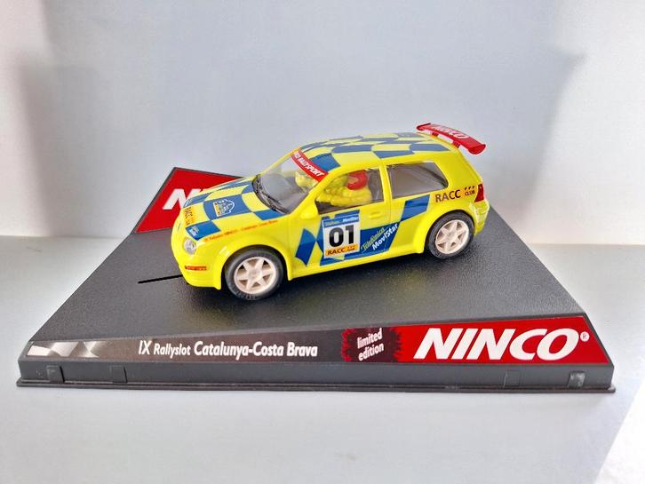 NINCO VW Golf IX Rally Slot Catalunya 2001 Limited Ed 50231, Kinderen en Baby's, Speelgoed | Racebanen, Nieuw, Racebaan, Elektrisch