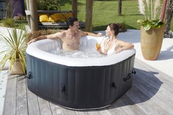 Infinite spa achthoekig 4 personen, Ophalen of Verzenden, Nieuw, Grondzeil, Opblaasbaar