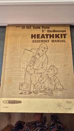 Heathkit manual oscilloscope IO-102, Enlèvement ou Envoi, Utilisé