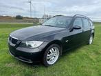 BMW 3 Serie 320 Touring 320i break (bj 2007), Auto's, Stof, Zwart, 4 cilinders, Zwart