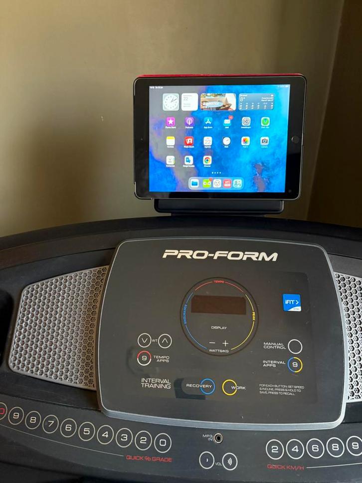 Loopband Proform grijs-zwart met Helling, Sport en Fitness, Loopsport en Atletiek, Zo goed als nieuw, Overige typen, Hardlopen