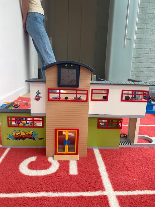 Playmobil school, Kinderen en Baby's, Speelgoed | Poppenhuizen, Gebruikt, Poppenhuis, Ophalen