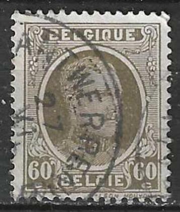 Belgie 1927/1928 - Yvert/OBP 255 - Koning Albert I. (ST) beschikbaar voor biedingen