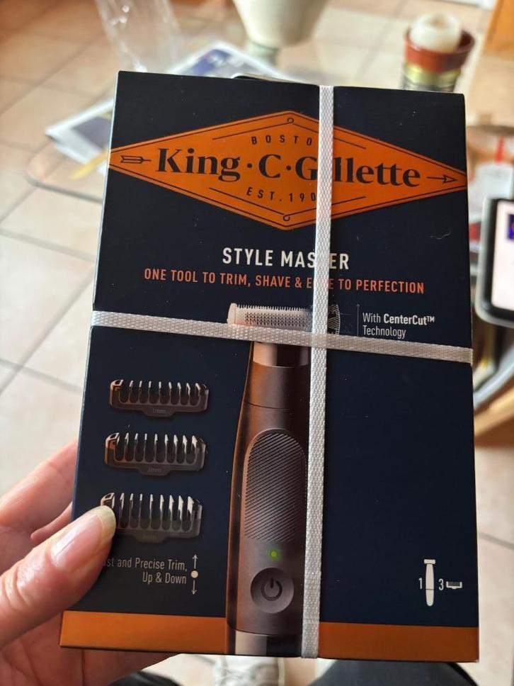 Tondeuse à Barbe Style Master King C. Gillette, Handtassen en Accessoires, Uiterlijk | Gezichtsverzorging, Nieuw, Overige typen