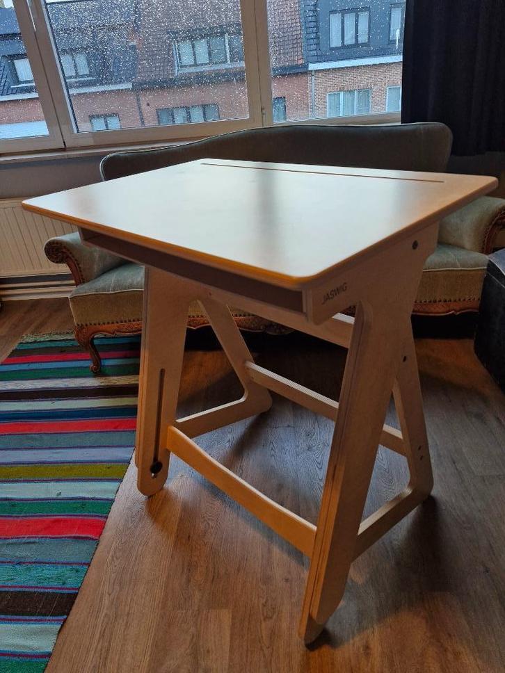 Jaswig stand up nomad desk design bureau, Huis en Inrichting, Bureaus, Zo goed als nieuw, Bureau, In hoogte verstelbaar, Ophalen