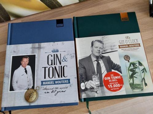 Manuel Wouters. 2 boeken Gin & Tonic, Boeken, Kookboeken, Zo goed als nieuw, Overige typen, Overige gebieden, Ophalen of Verzenden