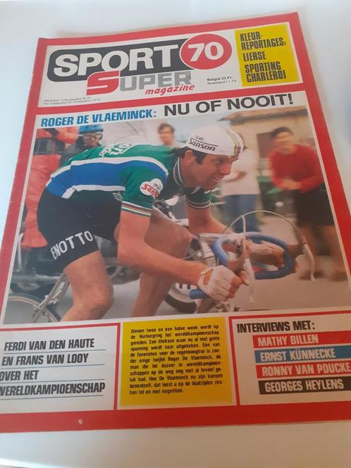 Weekblad Sport 70 – n 32 – 09/08-15/08/1978 - Lierse, Boeken, Sportboeken, Gelezen, Ophalen of Verzenden