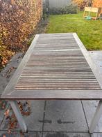 Tuintafel teak, Tuin en Terras, Ophalen, Zo goed als nieuw