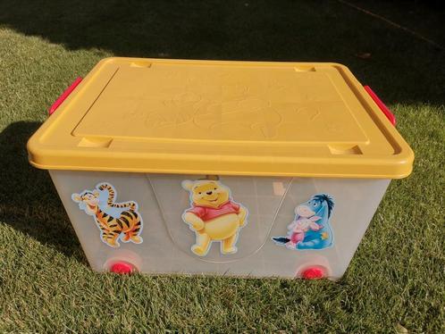 Box Winnie l'Ourson de rangement à roulette, Enfants & Bébés, Produits pour enfants, Utilisé, Enlèvement ou Envoi
