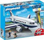 Playmobil vliegtuig met verkeerstoren 5261, Kinderen en Baby's, Speelgoed | Playmobil, Complete set, Ophalen of Verzenden, Zo goed als nieuw