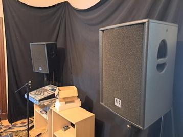 HK Audio Premium PR:O 12 passieve luidsprekers + statieven beschikbaar voor biedingen