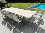Originele Manutti tuinset Belgisch Design, Ophalen, Gebruikt, Inox, Tuinset
