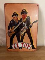 Plaque métallique ZZ TOP, Enlèvement ou Envoi, Comme neuf