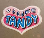 Sticker autocollant i like Tandy, Collections