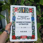 Geëmailleerde plaat, Ophalen of Verzenden, Zo goed als nieuw