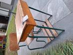 Oude vintage schoolbank, Antiek en Kunst, Antiek | Meubels | Stoelen en Sofa's, Ophalen