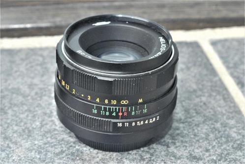 Helios 44-M (M42) + adapterring mogelijk, Audio, Tv en Foto, Fotocamera's Analoog, Zo goed als nieuw, Spiegelreflex, Overige Merken