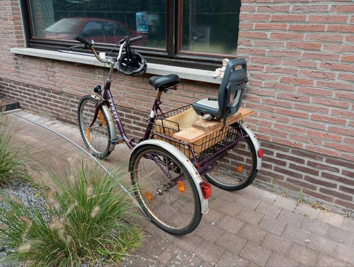 Driewieler fiets., Vélos & Vélomoteurs, Vélos | Tricycles, Utilisé, Enlèvement