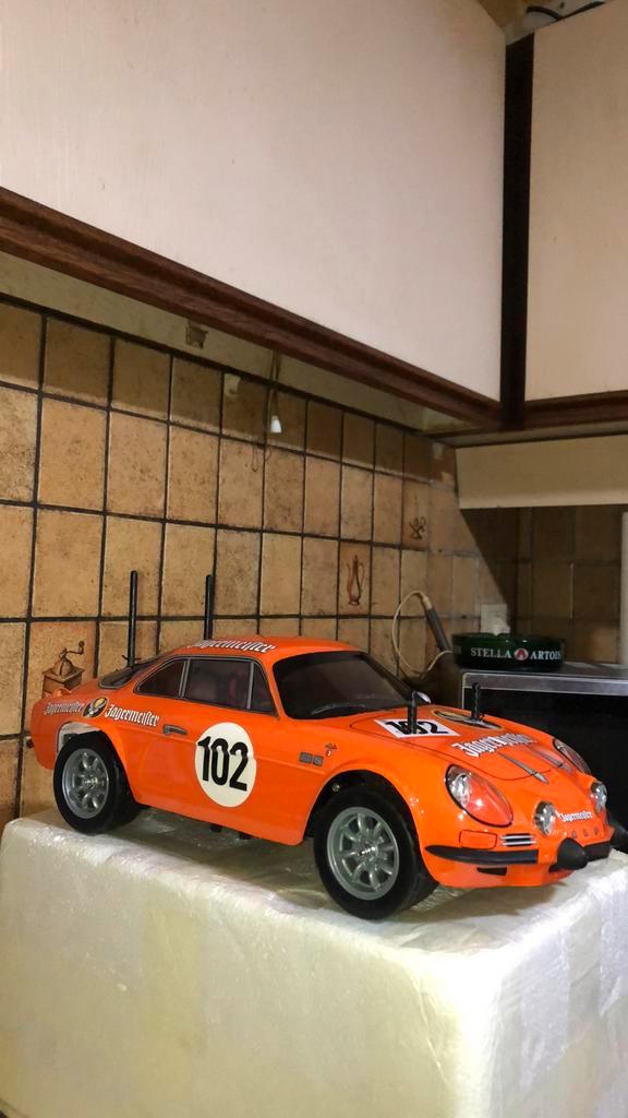 RC Tamiya M-chassis Renault Alpine A110 Nagelnieuw RTR, Hobby en Vrije tijd, Modelbouw | Radiografisch | Auto's, Nieuw, Auto onroad