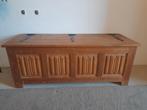 handgemaakte  vintage massief houten kist ., Ophalen, Gebruikt