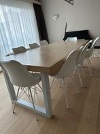 Eettafel 8 personen, Huis en Inrichting, Tafels | Eettafels, Ophalen, Gebruikt, 100 tot 150 cm, 200 cm of meer