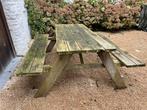 Table de jardin type pique-nique, Tuin en Terras, Picknicktafels, Gebruikt, Hout