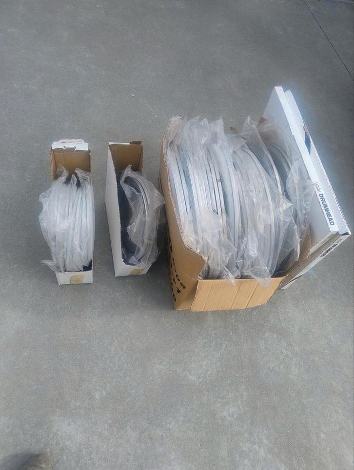 Lot drumvellen nieuw, Muziek en Instrumenten, Overige Muziek en Instrumenten, Zo goed als nieuw, Ophalen