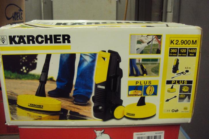 Nieuwe hogedrukreiniger set Kärcher+ 2x tuinslang, Autos : Divers, Produits d'entretien, Enlèvement