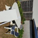 Tuintafel en 6 stoelen, Tuin en Terras, Tuintafels, Ophalen, Gebruikt, Ovaal, Kunststof
