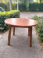 Donker eiken ronde tafel, Antiek en Kunst, Ophalen