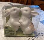 Porseleinen konijntjes peper/zoutset., Diversen, Ophalen of Verzenden, Nieuw