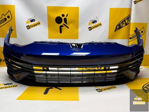 VW GOLF 8 R R20 VOORBUMPER LD5K LAPIZ BLUE 6x PDC 5H0807221E, Auto-onderdelen, Carrosserie, Bumper, Volkswagen, Voor, Gebruikt