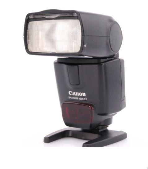 Canon Speedlite 430 EX II, TV, Hi-fi & Vidéo, Photo | Flash, Utilisé, Canon, Inclinable, Enlèvement ou Envoi