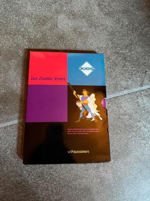 Dvd Jan zonder vrees vrt klassiekers, Cd's en Dvd's, Dvd's | Klassiekers, Zo goed als nieuw, Overige genres, Alle leeftijden, Ophalen of Verzenden