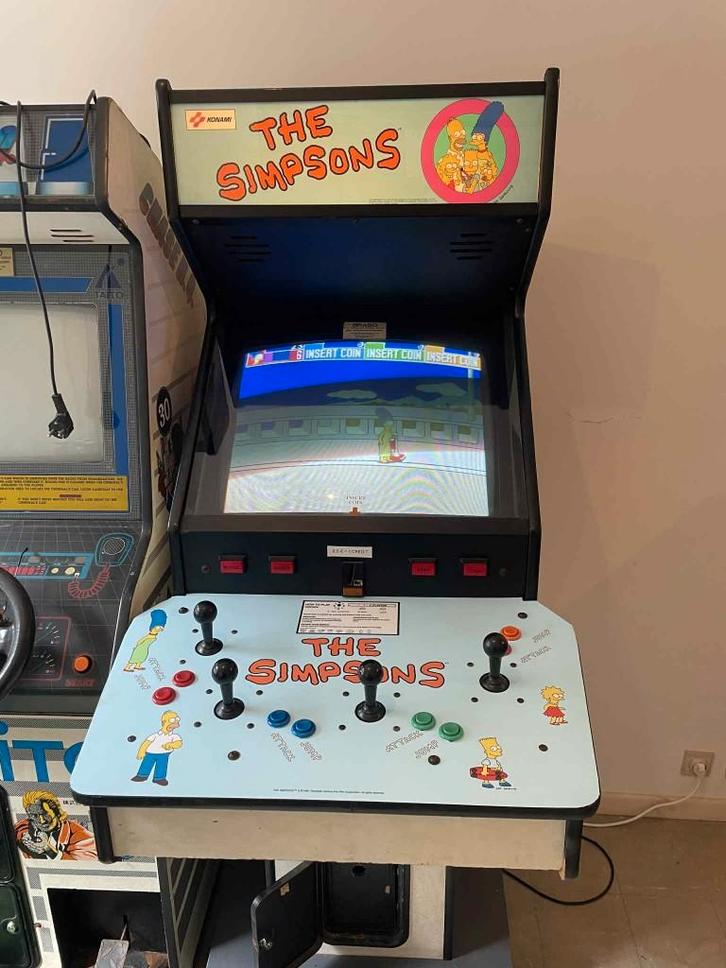 The Simpsons arcade, Verzamelen, Automaten | Flipperkasten, Ophalen