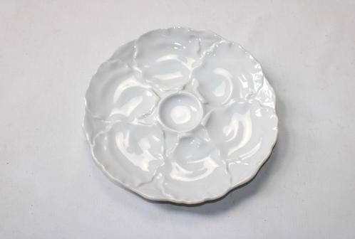 6 porseleinen oesterborden, Hutschenreuther, Selb, Huis en Inrichting, Keuken | Servies, Zo goed als nieuw, Schaal of Schalen