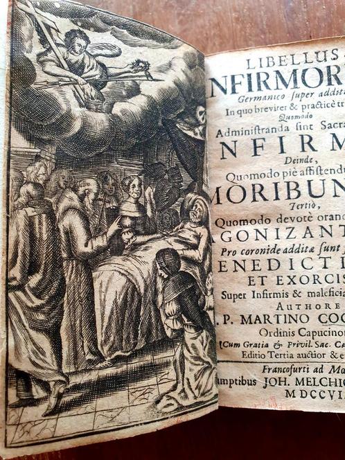 Boek over exorcisme, 1706, Antiek en Kunst, Antiek | Boeken en Manuscripten, Ophalen of Verzenden